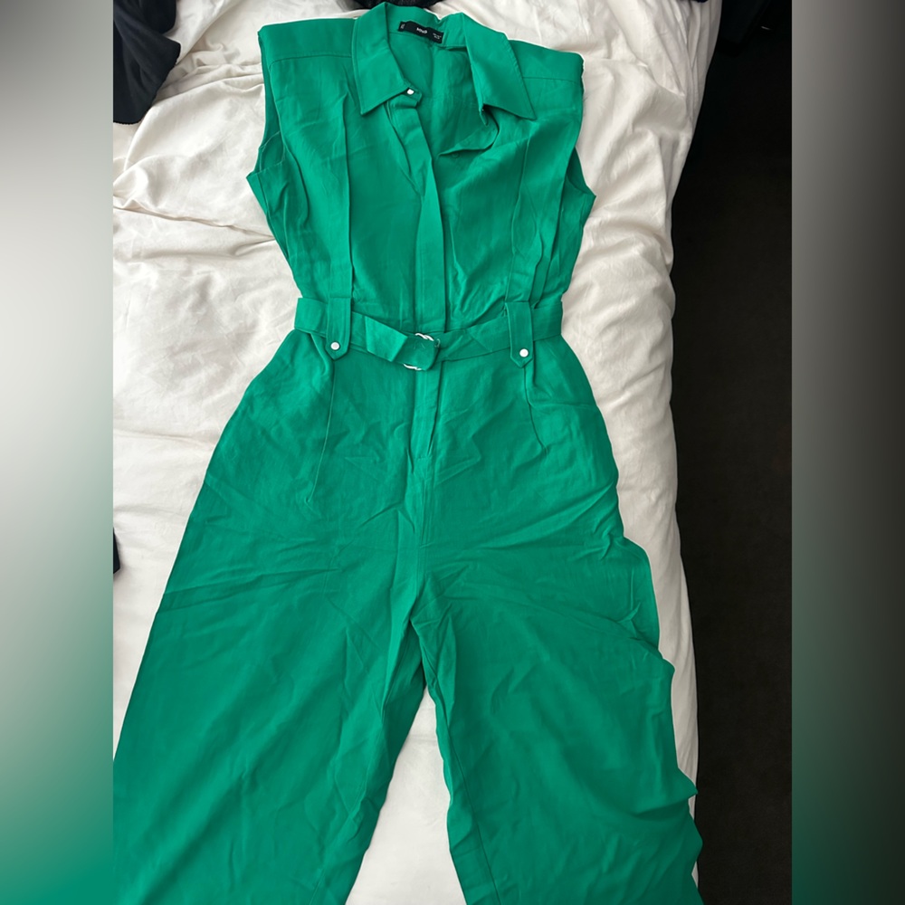 Mango Green Jumpsuit